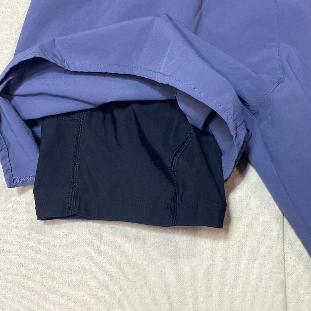 Whoop Shorts Mens M Purple Blue Any Wear Lined Athletic Performance Pockets